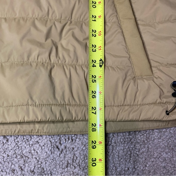 The North Face Men's Beige Hooded Puffer Jacket - Picture 9 of 9